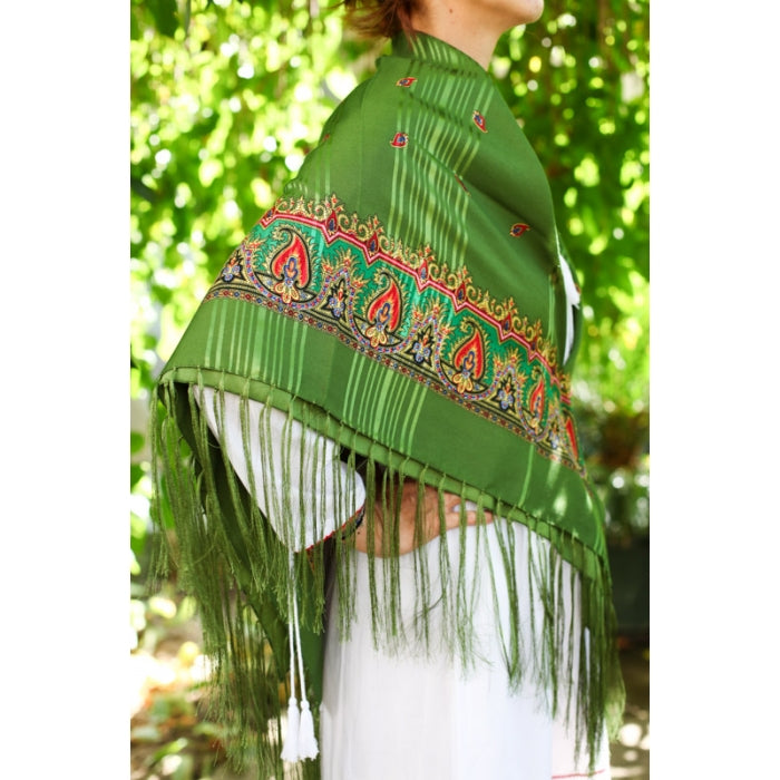 Batic traditional Amanda verde