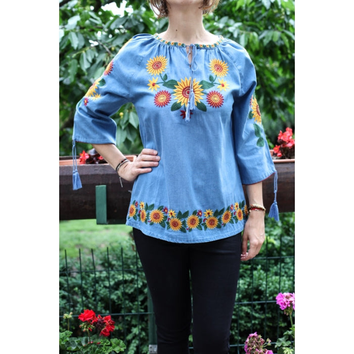 Bluza Brodata cu motive Traditionale2