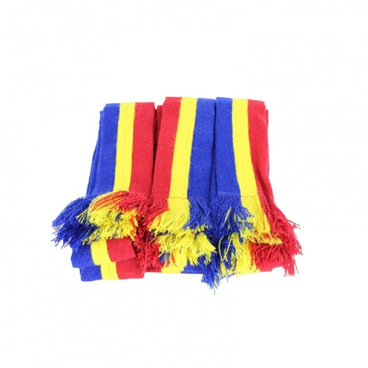 Brau popular tricolor tesut la razboi/6 cm