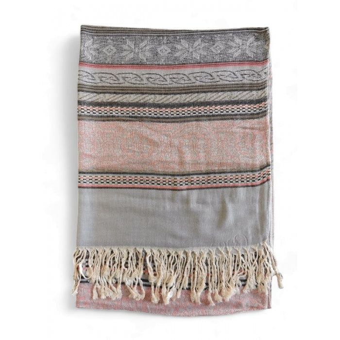 Esarfa din casmir cu franjuri05