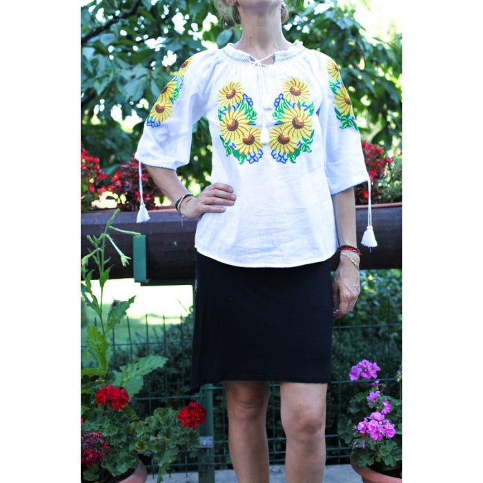 Ie Traditionala Floarea Soarelui