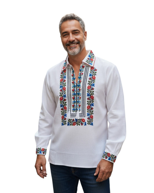 Descoperă eleganța tradițiilor românești cu ie românească damă, brodată. Mărimi S-3XL. Autenticitate, confort și stil.