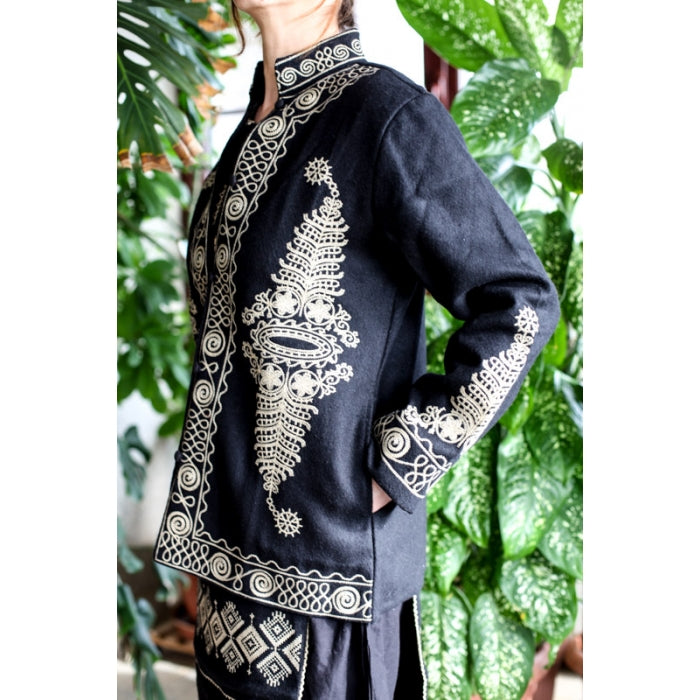 Sacou tesut traditional Anastasia