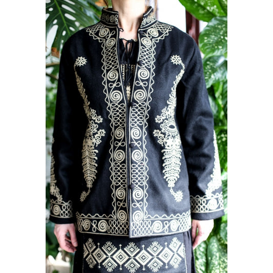 Sacou tesut traditional Anastasia