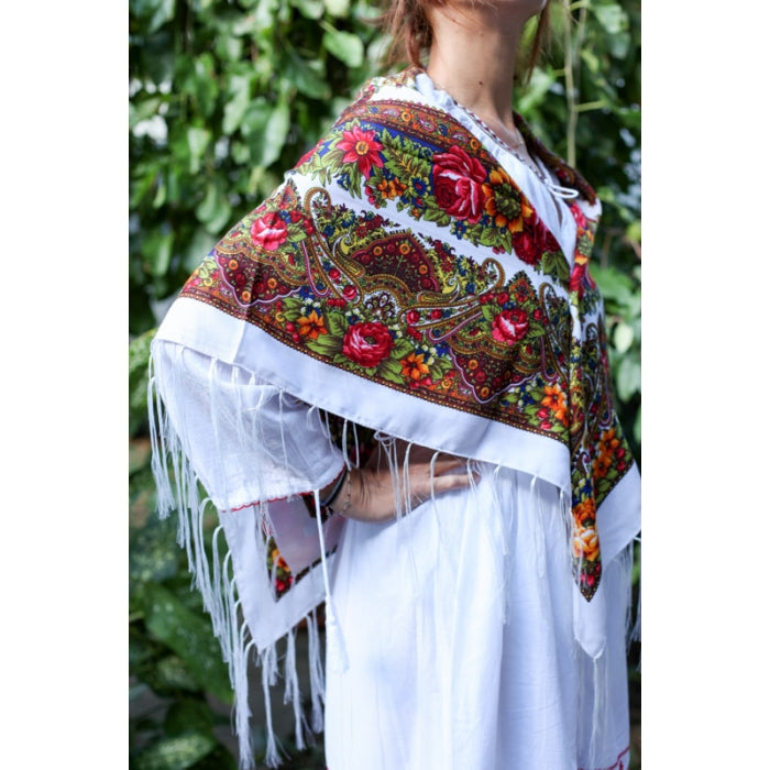 Sal Esarfa Batic tip rusesc Agrafena