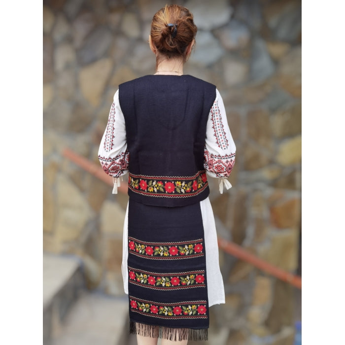 Set Traditional Dama, Vesta, Fote si Brau-Model Ana11