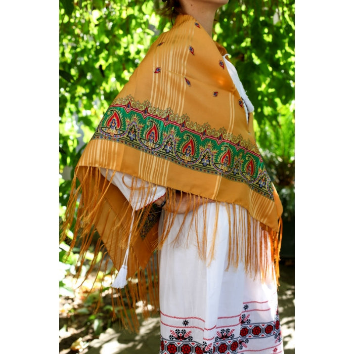 Batic traditional Amanda galben