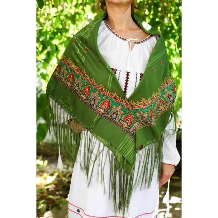 Batic traditional Amanda verde