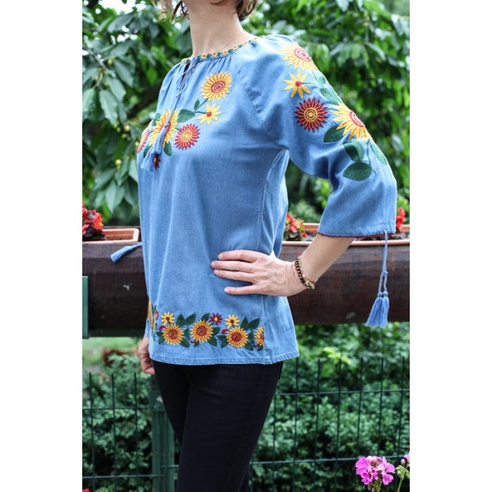 Bluza Brodata cu motive Traditionale2