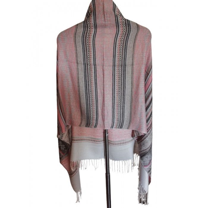 Esarfa din casmir cu franjuri05