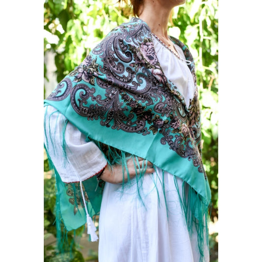 Sal Esarfa Batic tip rusesc Agafia