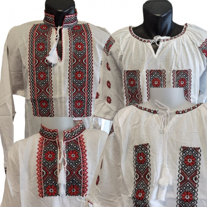 Set familie tata mama fiu fiica